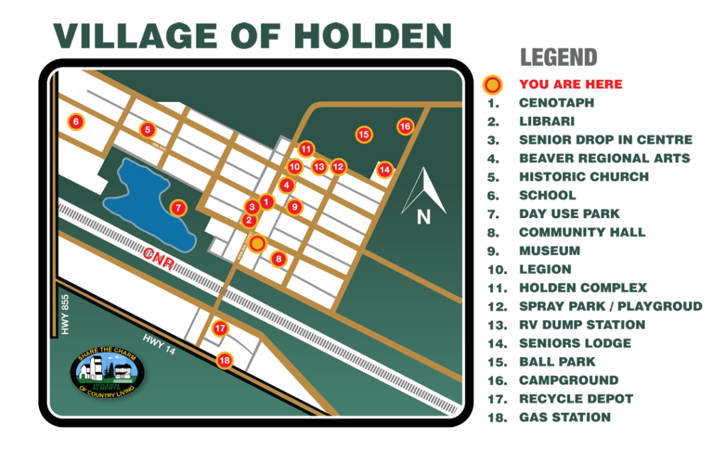 Holden Map Village of Holden